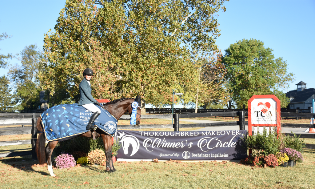 Sanimo and Rosie Napravnik won the Eventing discipline. (Melissa Bauer-Herzog/America's Best Racing)