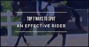 Top 7 Ways To Spot An Effective Rider - Photo Credit: J. Boesveld