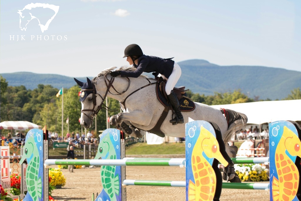 Jessica Springsteen at 2016 HITS Million Grand Prix for The Plaid Horse Magazine ©Heidi Keeney