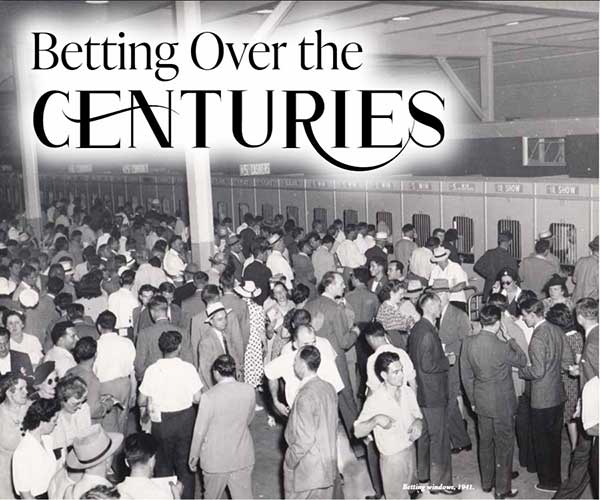 Betting Over the Centuries - Photo Courtesy of the Saratoga History Museum