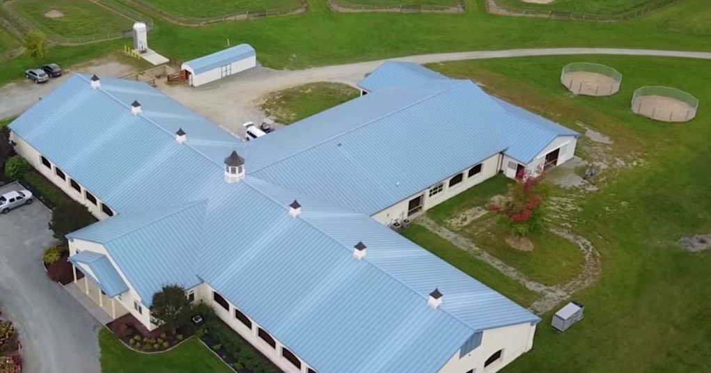 A different kind of training establishment: Bode Miller’s barn at Fair Hill in Maryland