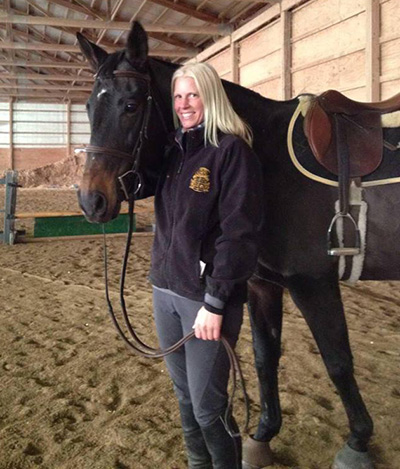 Kim Angerman at Tukaway Farm, IL