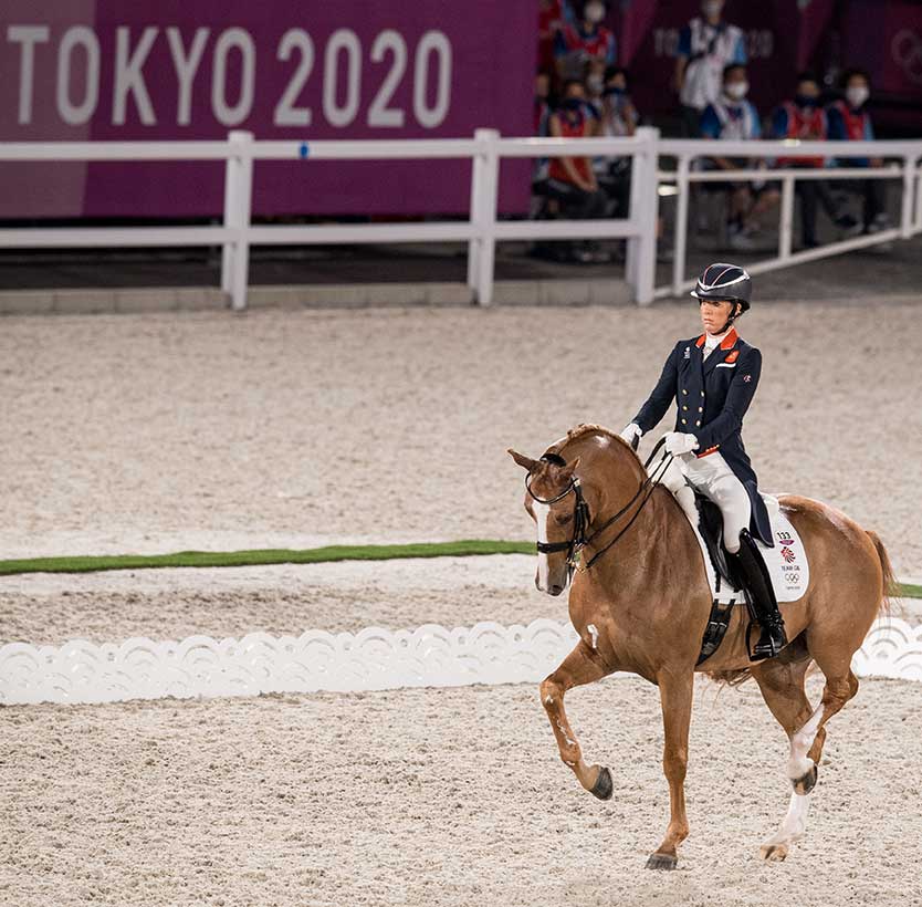 CHARLOTTE DUJARDIN ON GIO (CREDIT - FEI SHANNON BRINKMAN