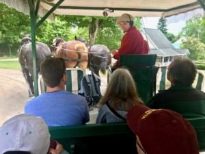 Experiencing Northern Michigan: Horse-Drawn Carriage Tour on Mackinac Island