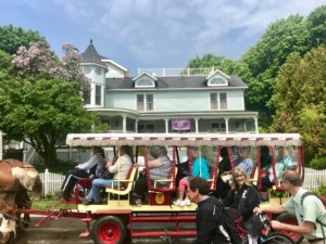 Experiencing Northern Michigan: Horse-Drawn Carriage Tour on Mackinac Island