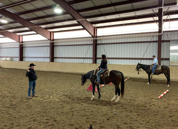 Doug Jordan at the Long Shadows Clinic | Diana Pikulski