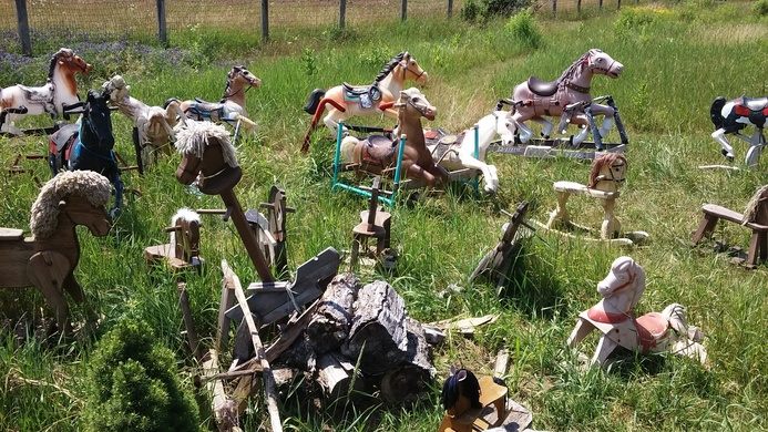 Ponyhenge, courtesy of Atlas Obscura