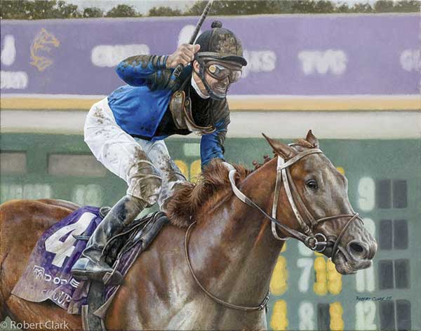 Curlin by Robert Clark, Artist