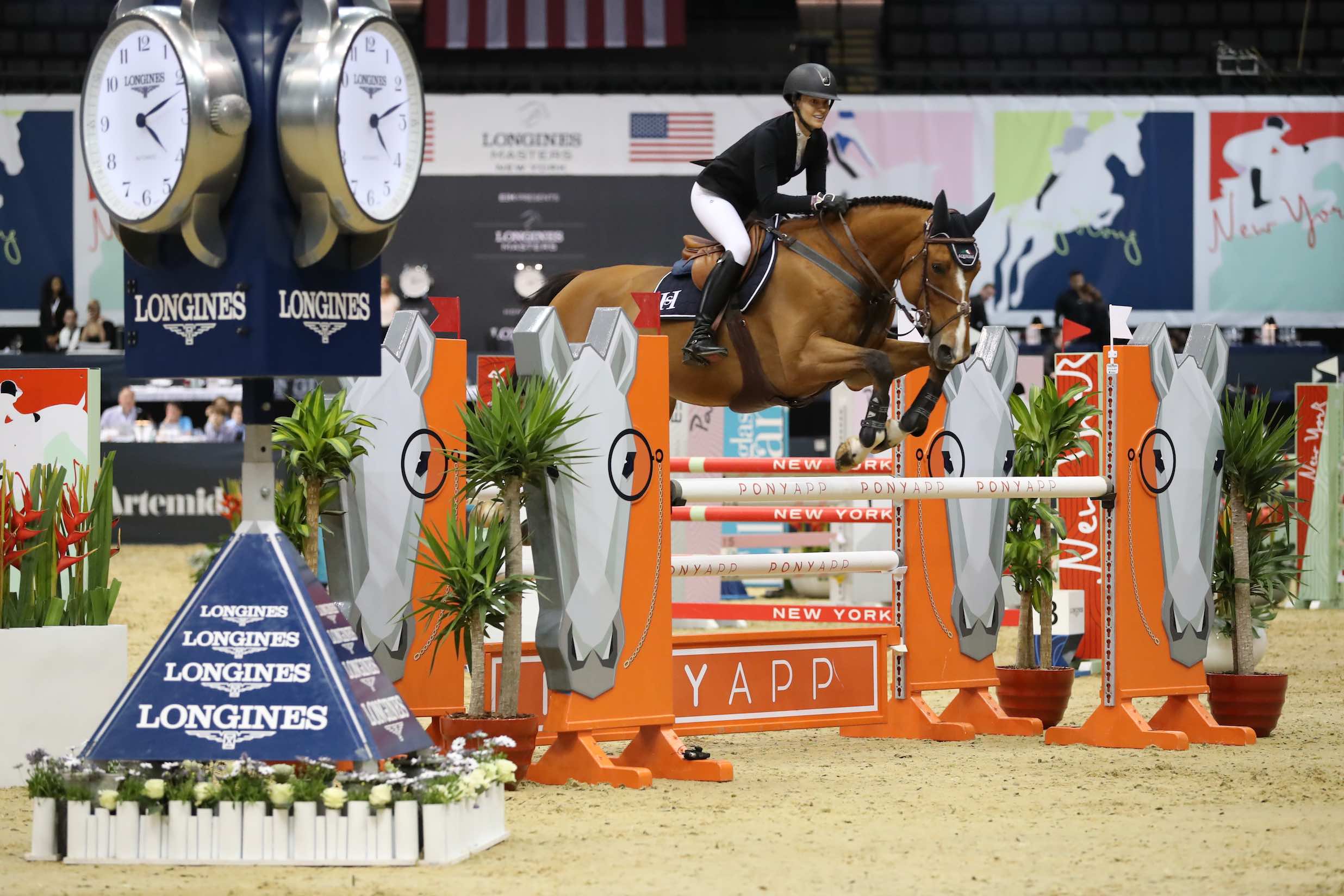 Ariana Rockefeller at the Longines Masters of New York - Photo Credit: Sportfot