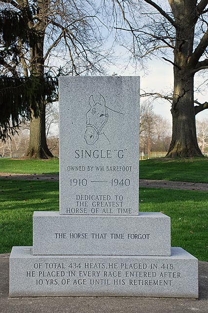 Single G Monument photo courtesy of Discover Wayne County