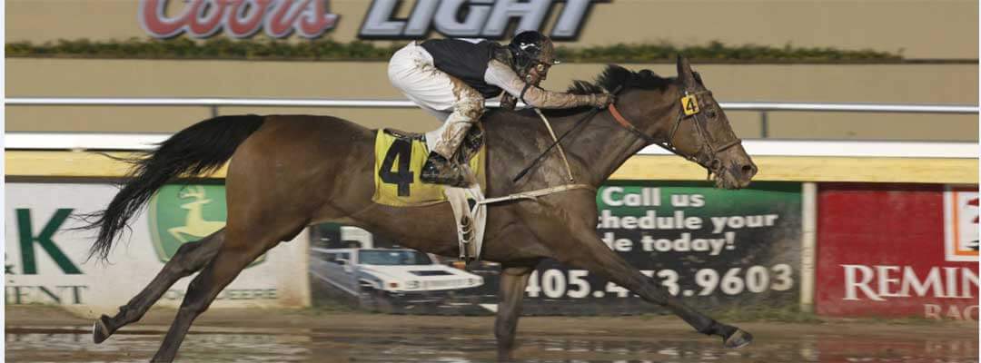 Miss Hockaday continues winning streak, finishing first at Remington Park in Oklahoma City. Photo Credit: Remington Park