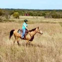 Horse Back Riding with Helmet