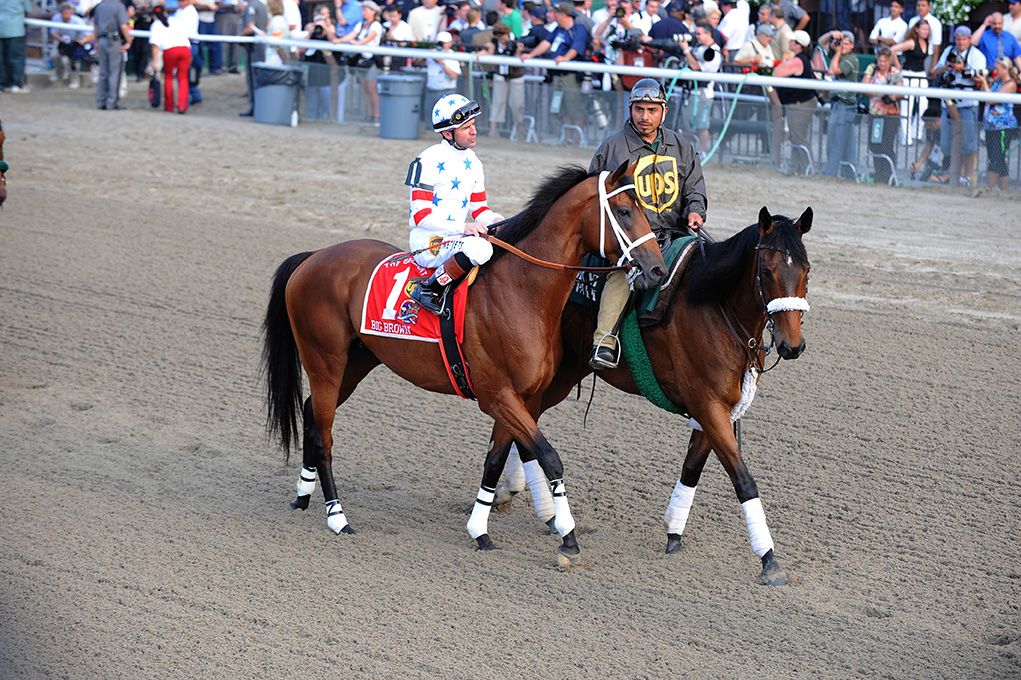 Big Brown (photo courtesy of NYRA)